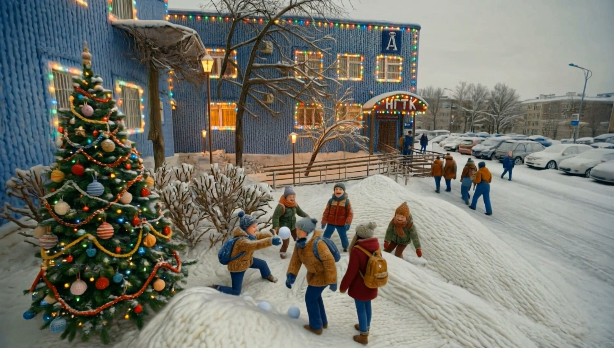 Поздравляем с наступающим Новым годом, друзья!